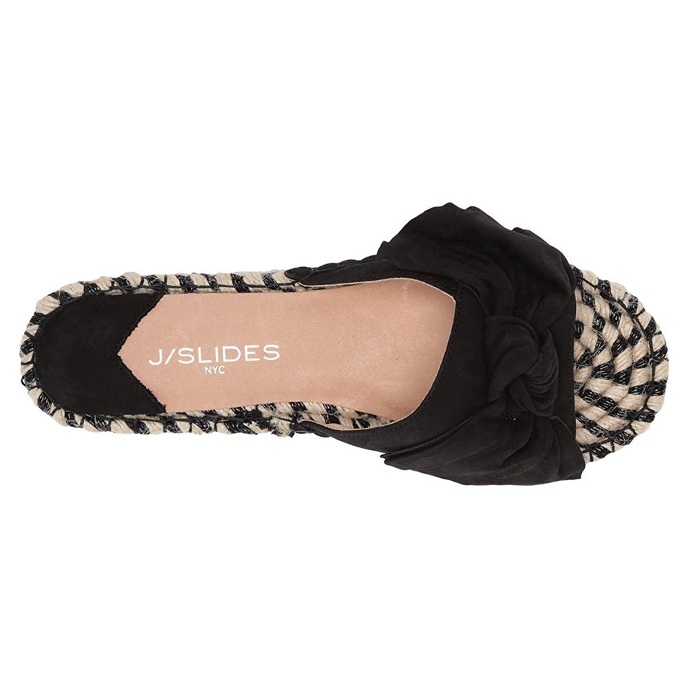 J/Slides Ritsy Slides - Black Nubuck - image 1